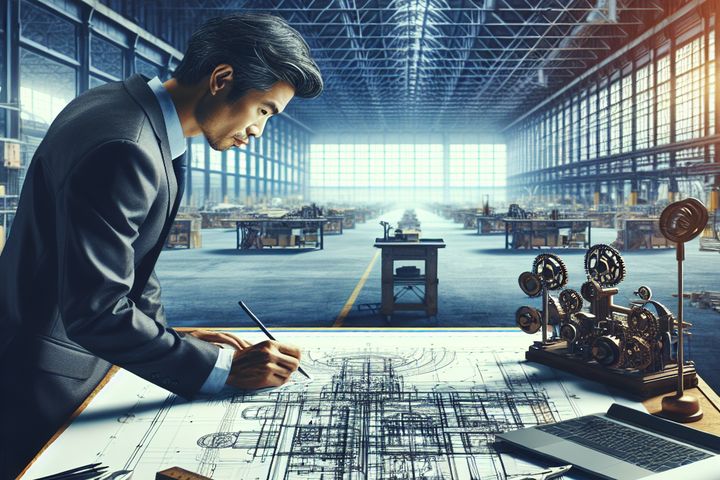 un dibujante industrial en estados unidos 37b9