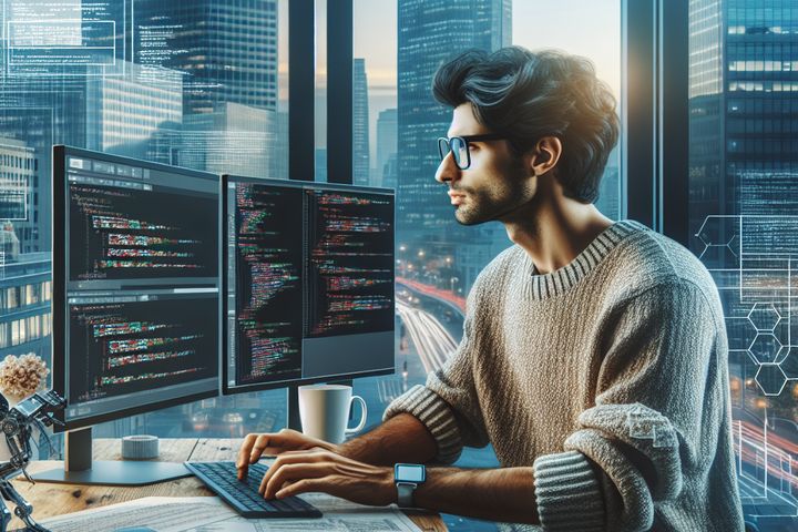 un ingeniero de inteligencia artificial en estados unidos b573