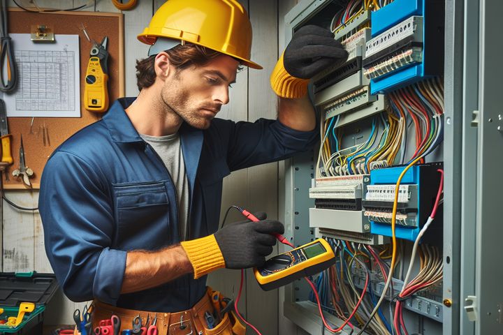 un mecanico electrico en estados unidos b769