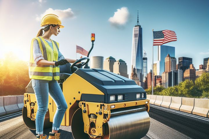 un operador de rodillo en estados unidos a3cd