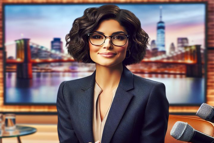 un panelista de tv en estados unidos bf08