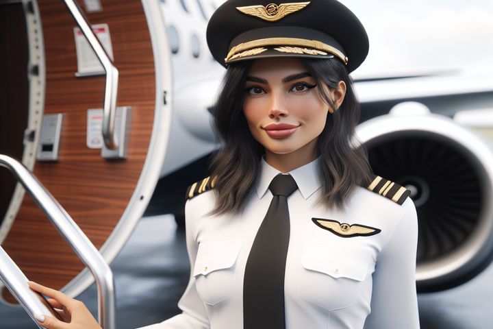 un piloto de vuelos internacionales en estados unidos b3b6