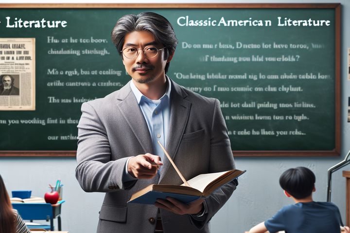 un profesor de lengua y literatura en estados unidos dd82