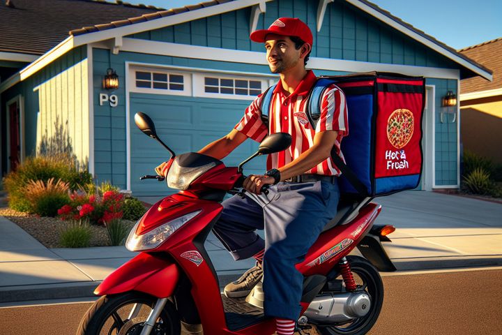un repartidor de pizza en estados unidos c0b8