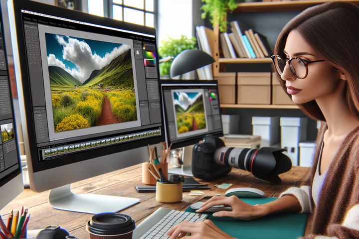 una editor de fotos en estados unidos bfda